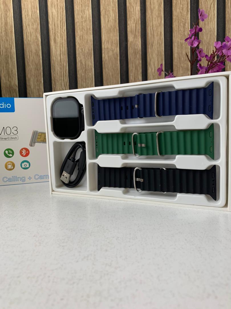 Smartwatch Modio SM03 avec prise en charge de la carte SIM et appareil photo intégré – ساعة ذكية تدعم شريحة الإتصال