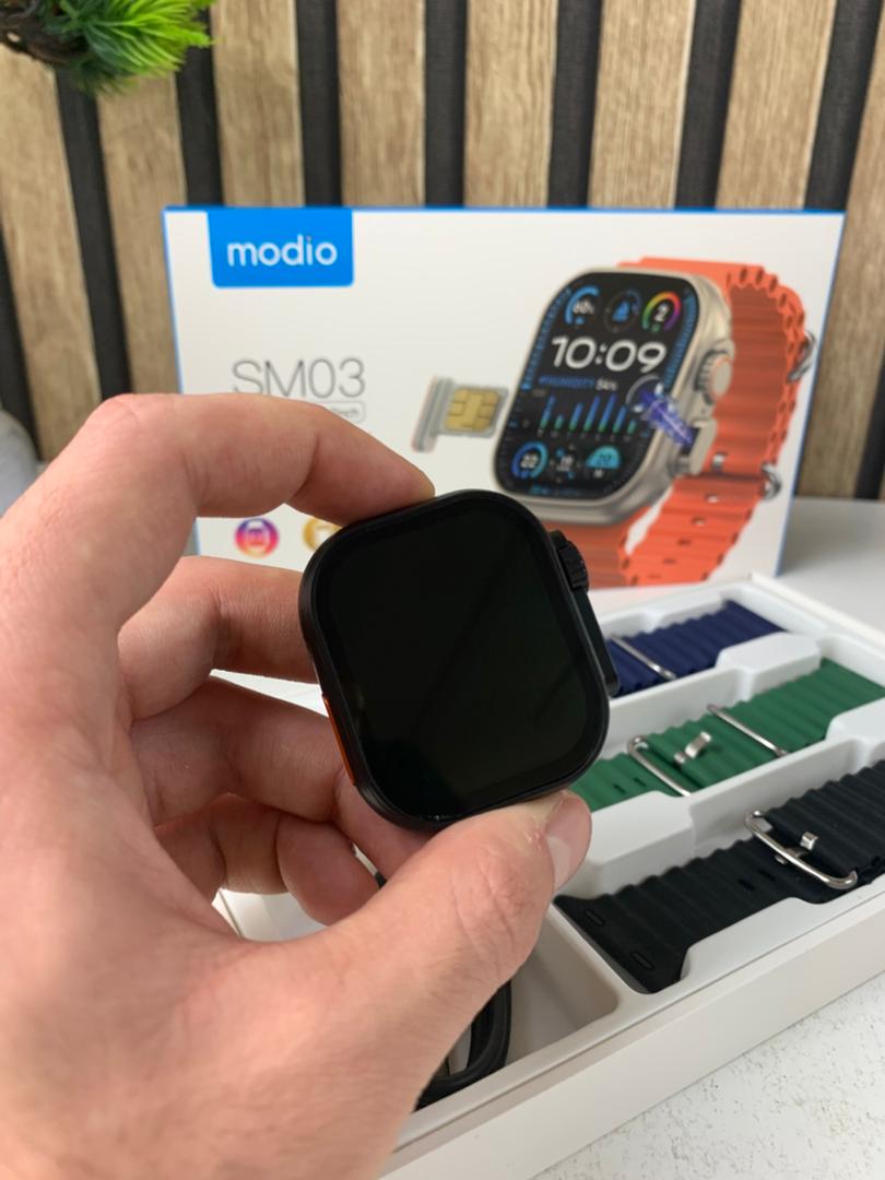 Smartwatch Modio SM03 avec prise en charge de la carte SIM et appareil photo intégré – ساعة ذكية تدعم شريحة الإتصال